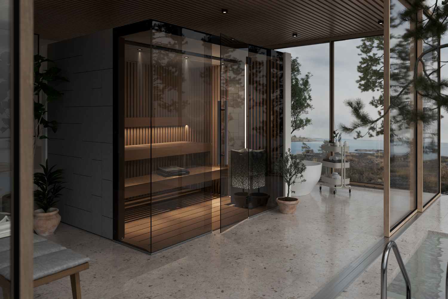 Elevate your relaxation with Crown Sauna Heater and